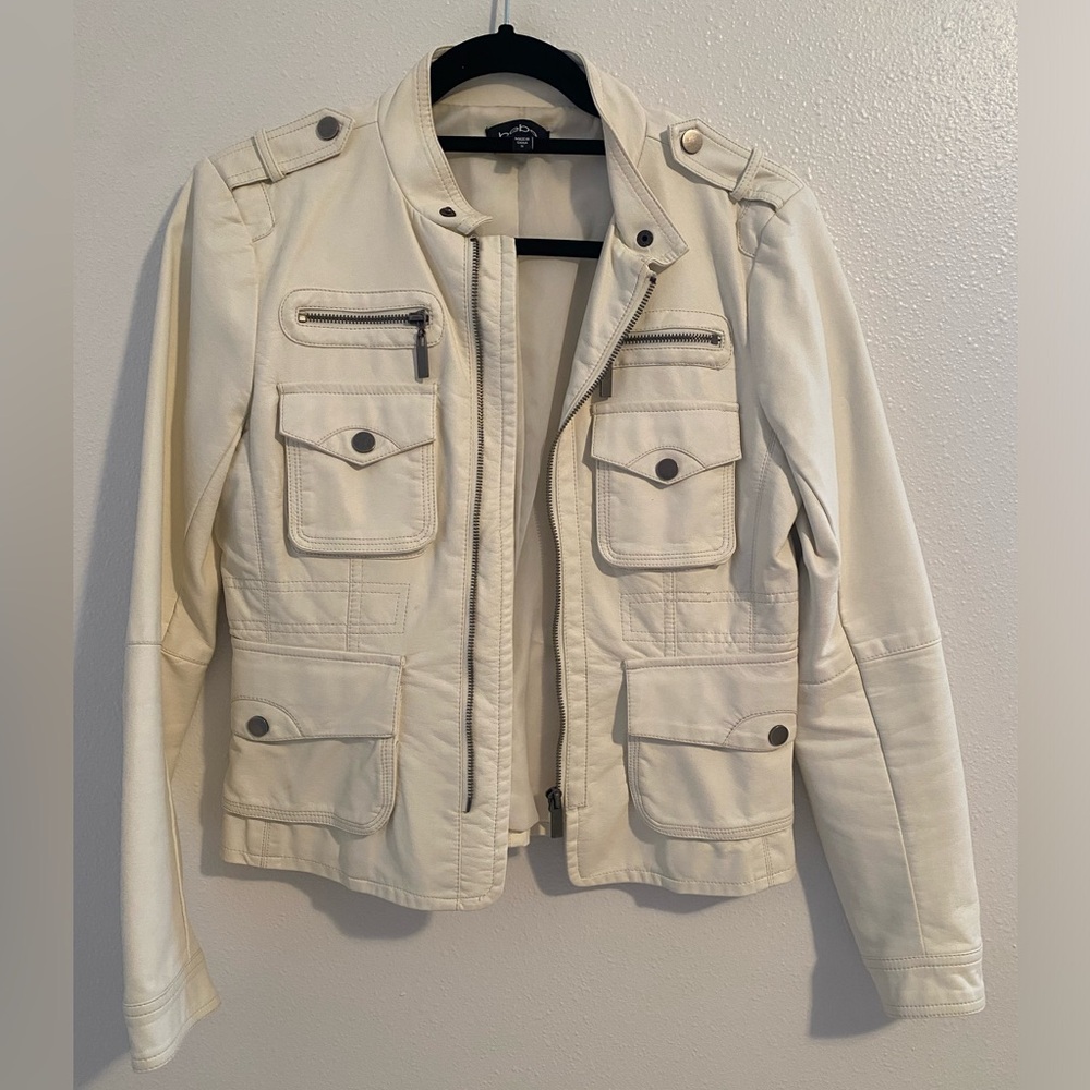 Bebe Vegan Leather Jacket